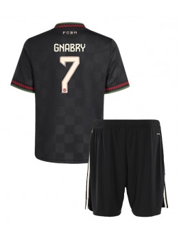 Otroški Nogometna dresi replika Bayern Munich Serge Gnabry #7 Tretji 2025-26 Kratek rokav (+ hlače)